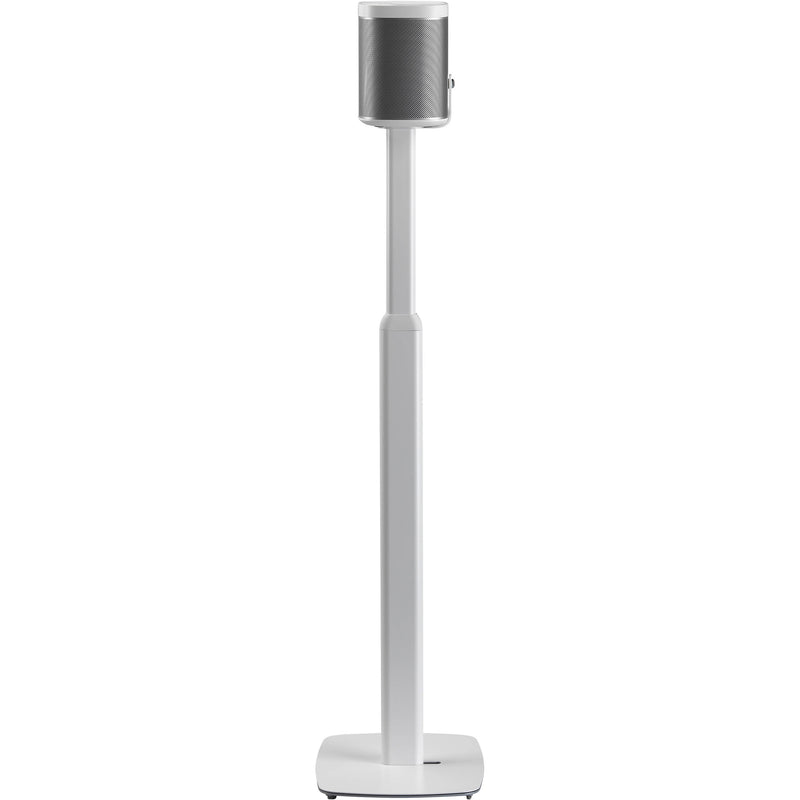 FLEXSON Adjustable Floor Stands for the Sonos One or PLAY:1 (White, Pair)