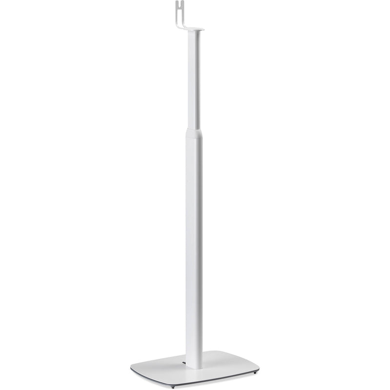 FLEXSON Adjustable Floor Stands for the Sonos One or PLAY:1 (White, Pair)