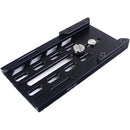 LanParte Bottom Dovetail Plate for EVA1 Camera with VMS-02 Shoulder Support