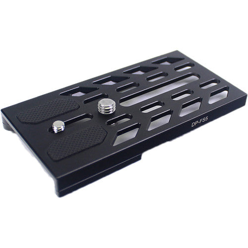 LanParte Bottom Dovetail Plate for EVA1 Camera with VMS-02 Shoulder Support