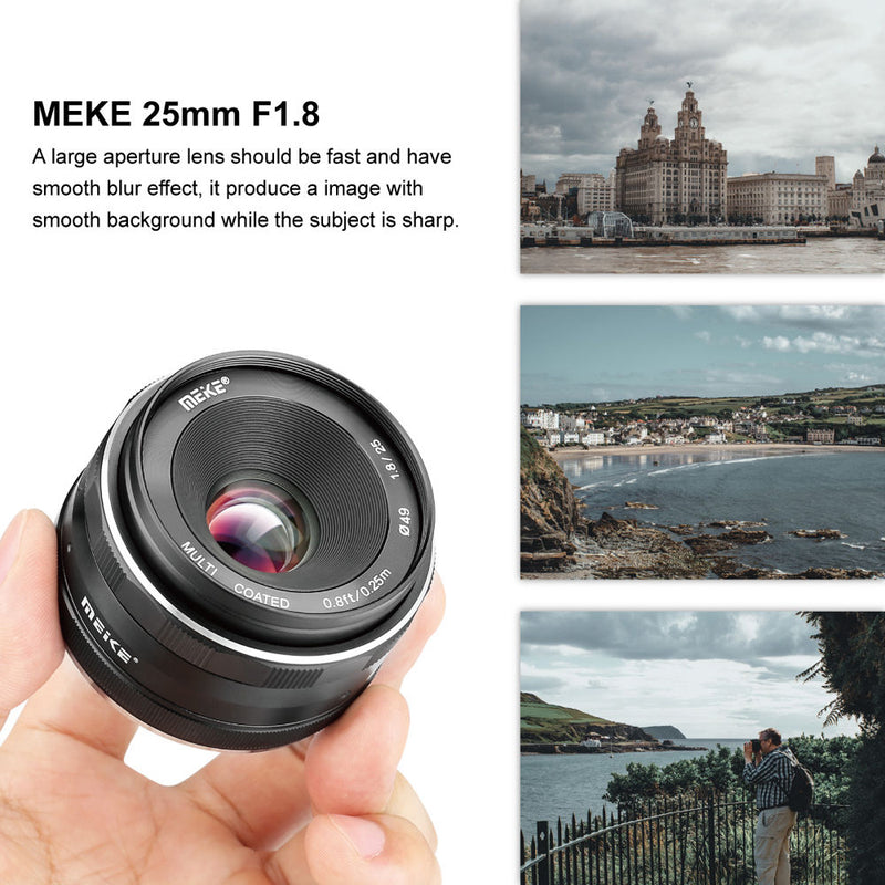 Meike MK-25mm f/1.8 Lens for Canon EF-M