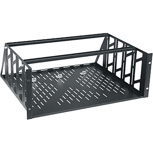 Middle Atlantic RC4 4-Space Clamping Rackshelf - Black Powder Coat