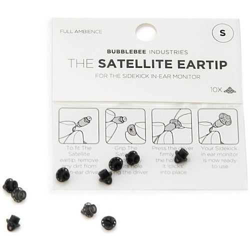 Bubblebee Industries The Sidekick Satellite Eartip (Small, 10-Pack)