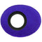 Bluestar Oval Ultra Small Viewfinder Eyecushion (Ultrasuede, Purple)