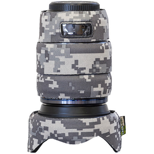 LensCoat Lens Cover for Olympus M.Zuiko 12-100mm f/4 Pro Lens (Digital Camo)