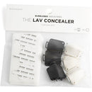 Bubblebee Industries Lav Concealer for DPA 4071 Mic (3 Black and 3 White)