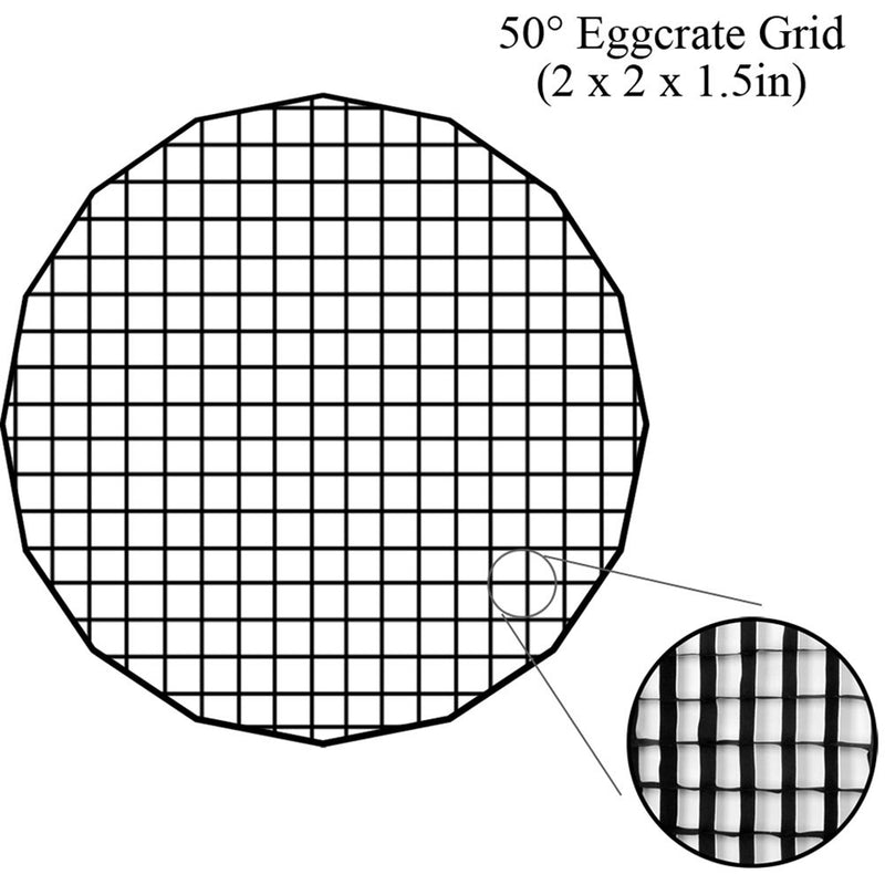 FotodioX 50&deg; Fabric Grid (48")