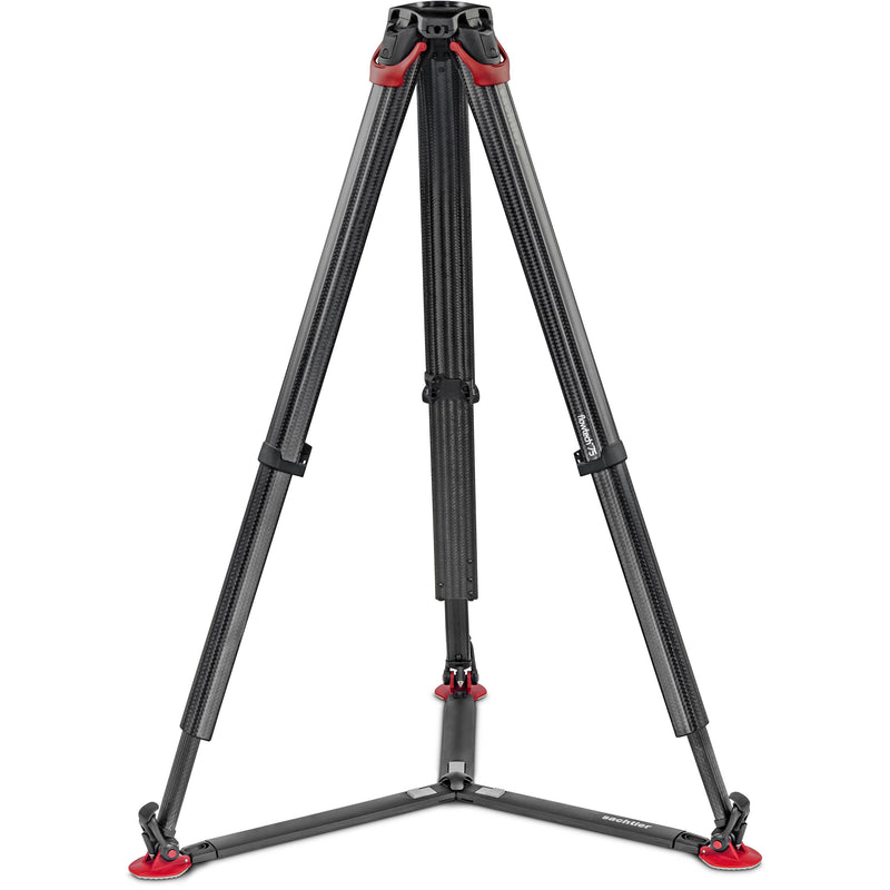 Sachtler flowtech 75 GS Carbon Fiber Tripod with Ground Spreader