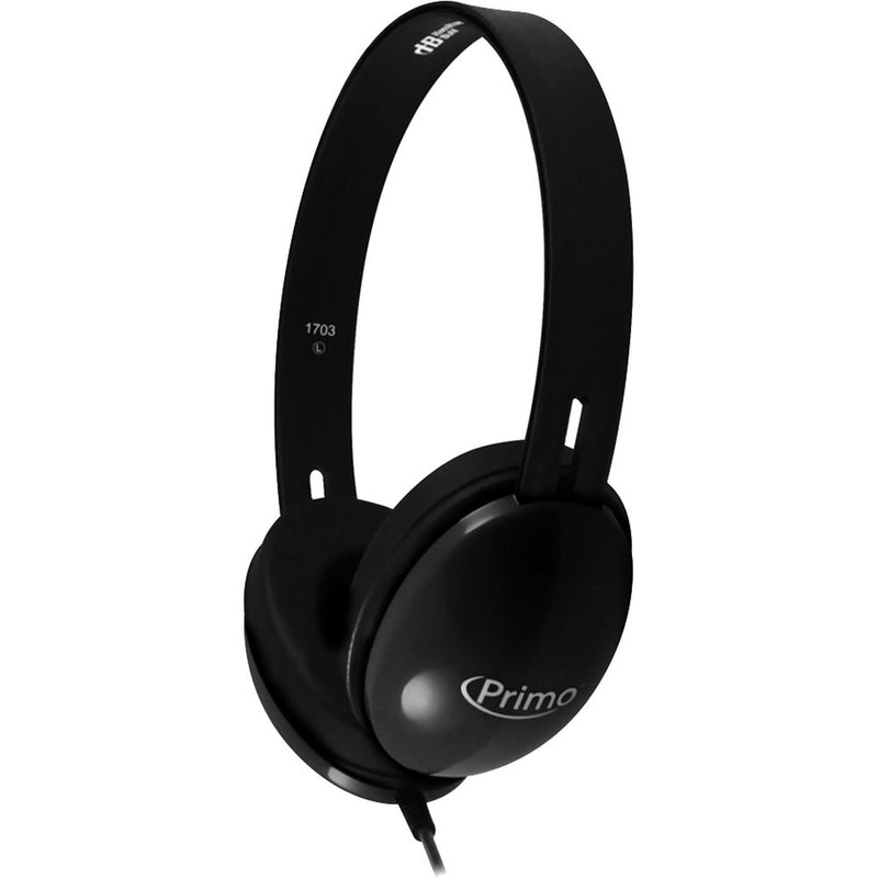 HamiltonBuhl Sack-O-Phones Primo Student Headphones (Set of 5, Black)