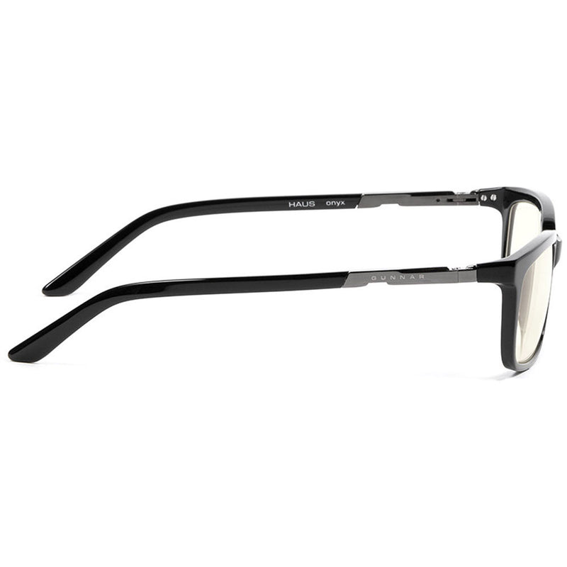 GUNNAR Haus Computer Glasses (Onyx Frame, Clear Lens Tint)