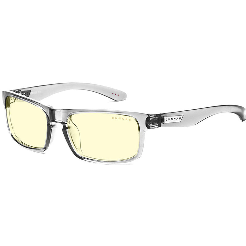 GUNNAR Enigma Gaming Glasses (Smoke Frame, Amber Lens Tint)