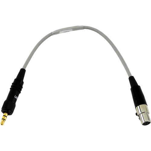 PSC Locking 3.5mm TRS to TA5F Cable for Lectrosonics PDR (6")