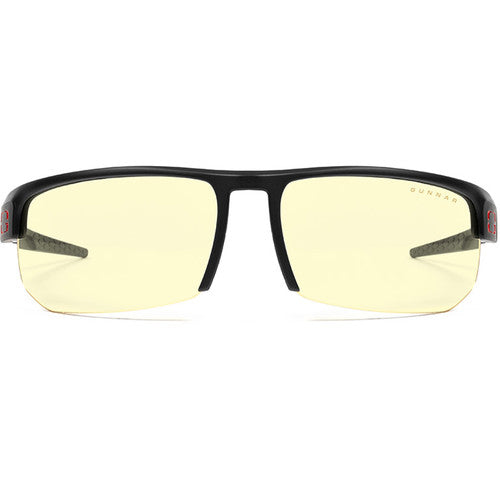 GUNNAR Torpedo Gaming Glasses (Onyx Frame, Amber Lens Tint)