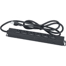 Lowell Manufacturing ACS-1506WW 6-Outlet Power Strip (Made in USA, 6')