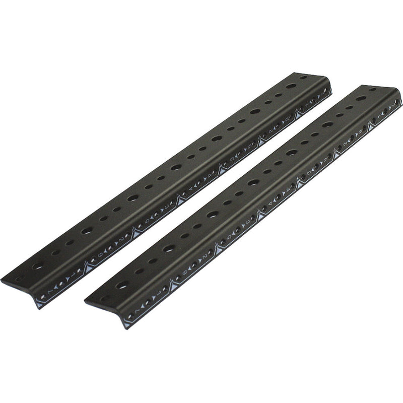 Lowell Manufacturing RRT Rack Rails Tapped 10-32 (24 RU, Pair)