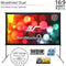 Elite Screens Yard Master 2 Dual Folding Front/Rear Projection Screen (73.5 x 130.7")