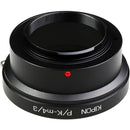 KIPON Lens Mount Adapter for Pentax K-Mount Lens to Micro Four Thirds Camera