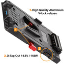 Hedbox UNIX-12V V-Mount Power Plate