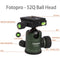 Fotopro X-GO Chameleon Tripod Kit with FPH-52Q Ball Head (Bronze with Matte Black)