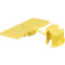 Rip-Tie Unitag Cable Marker - 0.62 x 1.5" (100 Pack, Yellow)