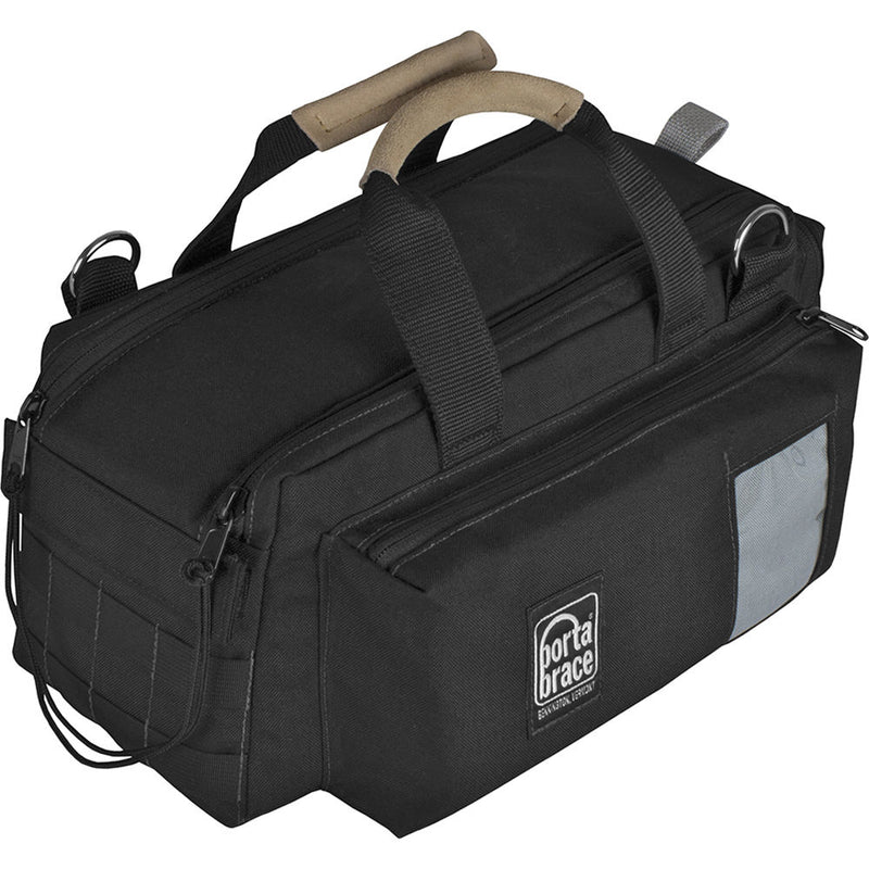 PortaBrace Dual-Zipper Camera Bag for Canon 6D Mark II and Accessories (Black)