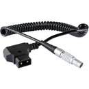 CAMVATE Male D-Tap to LEMO 2-Pin Coiled Power Cable