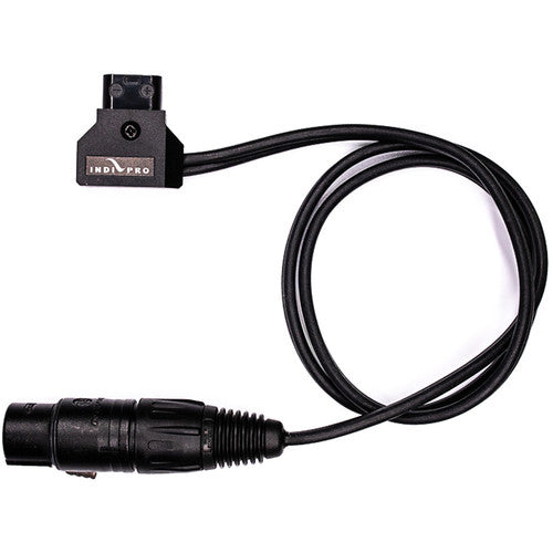 IndiPRO Tools D-Tap to 4-Pin XLR Cable (20")