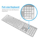 Macally 104-Key Slim USB Keyboard for Mac