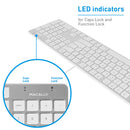 Macally 104-Key Slim USB Keyboard for Mac