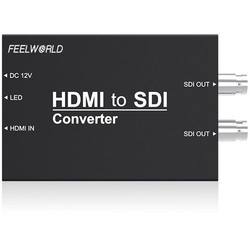 FeelWorld HDMI to SDI Converter (Black Housing)