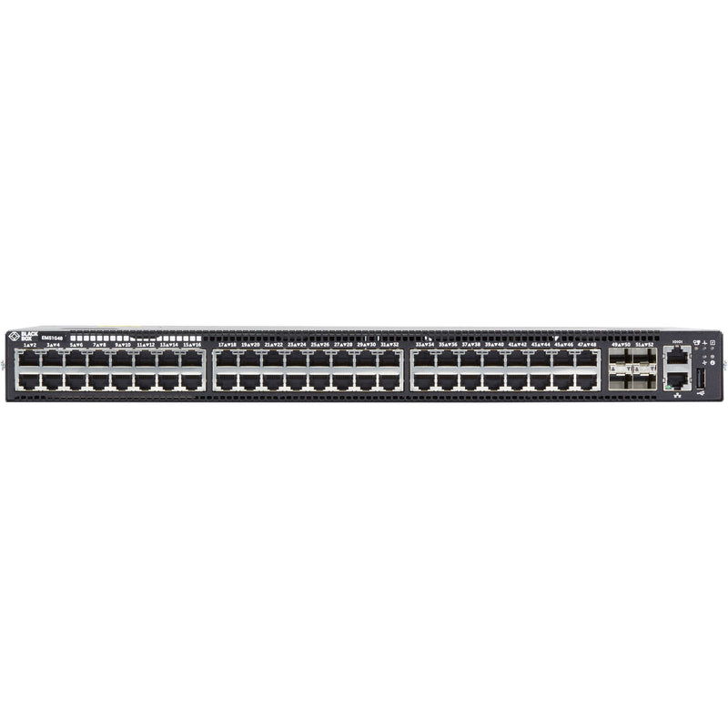 Black Box Emerald EMS1G48 48-Port Gigabit Managed Network Switch