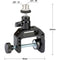 CAMVATE C-Clamp with 5/8"-27 Ball Head Mount for Microphone Holder