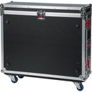 Gator G-Tour Series ATA Flight Case for Behringer X32 Digital Mixer with Casters and Doghouse