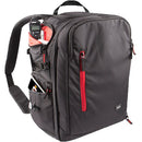 Vivitar DKS-42 Multi-Chamber DSLR Camera Backpack (Black)