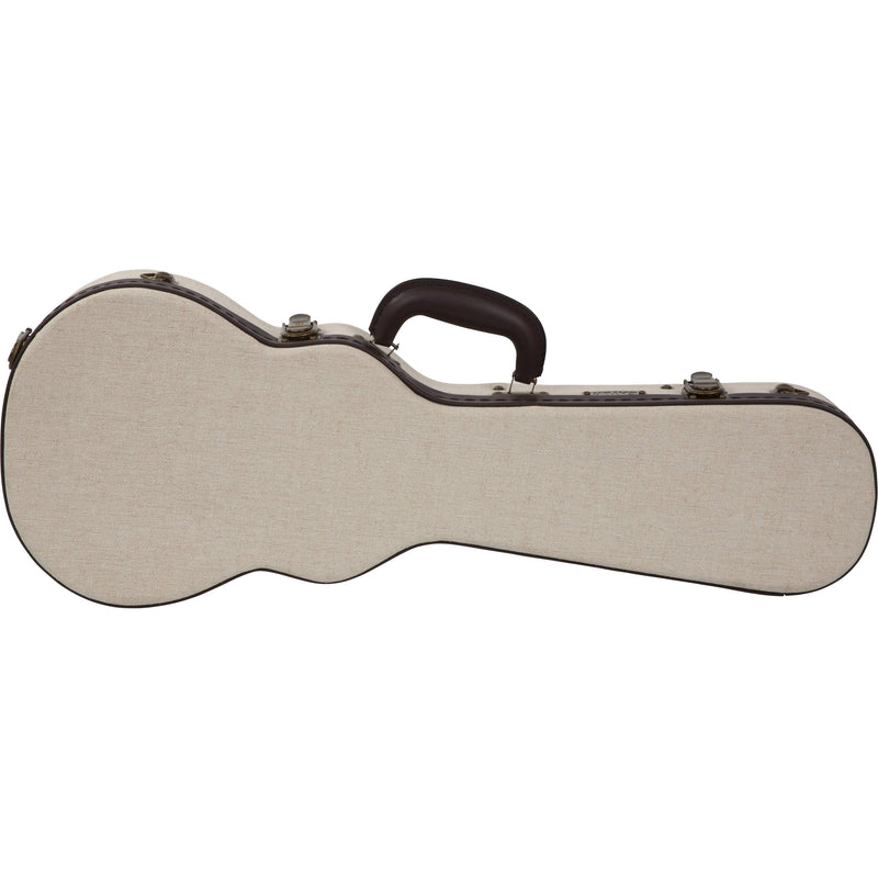 Gator Deluxe Wood Case for Concert Style Ukulele (Beige)