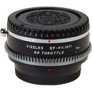 FotodioX Vizelex Cine ND Throttle Lens Mount Adapter for Canon EF or EF-S-Mount Lens to FUJIFILM X-Mount Camera