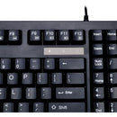 Adesso EasyTouch Rackmount Touchpad Keyboard (1 RU)