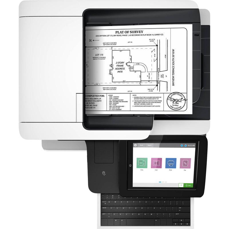 HP LaserJet Enterprise Flow MFP M528c Monochrome Printer