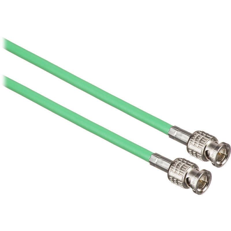 Canare 1 ft HD-SDI Video Coaxial Cable (Green)