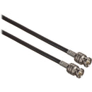 Canare HD-SDI Video Coaxial Cable with BNC to BNC Connectors (25', Black)