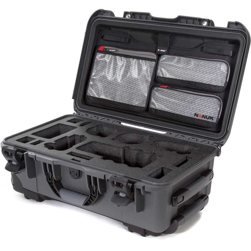 Nanuk 935 Wheeled Case for Sony a7R Camera (Graphite)