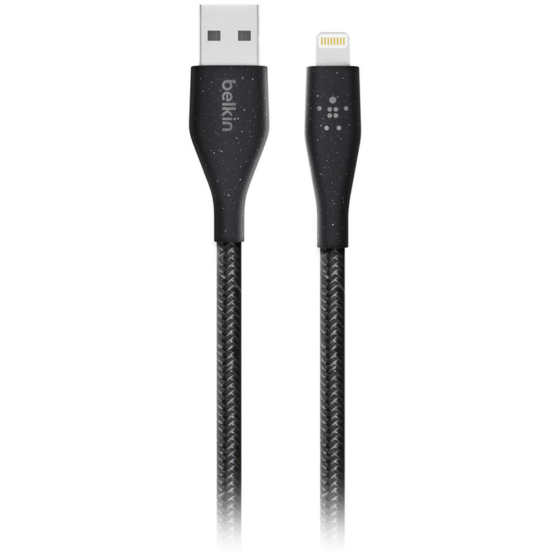 Belkin DuraTek Plus Lightning-to-USB-Type-A Cable (4', Black)