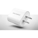 Galvanox 18W USB Type-C PD/QC Wall Charger with Lightning Cable (White)