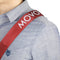 Movo Photo Ultrasoft Nylon-Webbed Shoulder/Sling Camera Strap with Anti-Fatigue Gel Neck Pad (Coral)