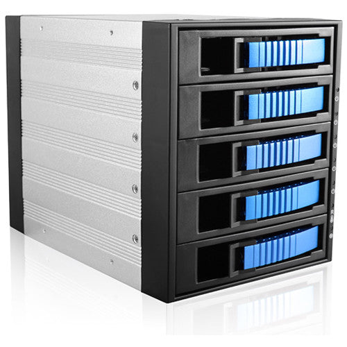 iStarUSA BPU-350HD 5-Bay Hot-Swap Rack (Blue)