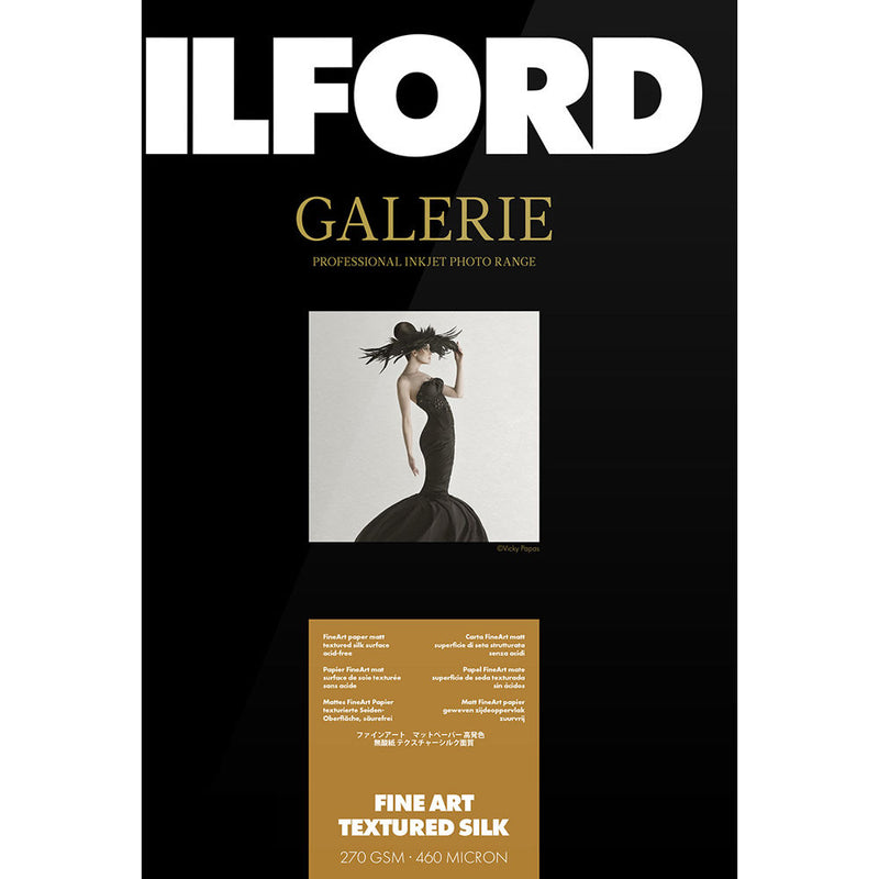 Ilford Galerie Fine Art Textured Silk (11 x 17", 25 Sheets)