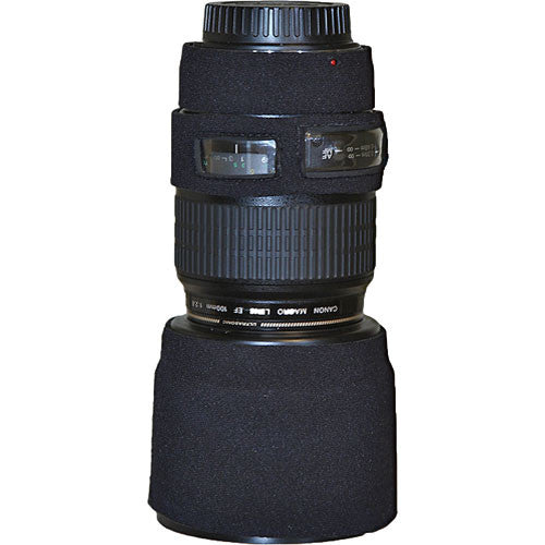 LensCoat Lens Cover for Canon 100mm f/2.8 Macro Lens (Black)