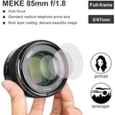 Meike MK-85mm f/1.8 Lens for Canon EF