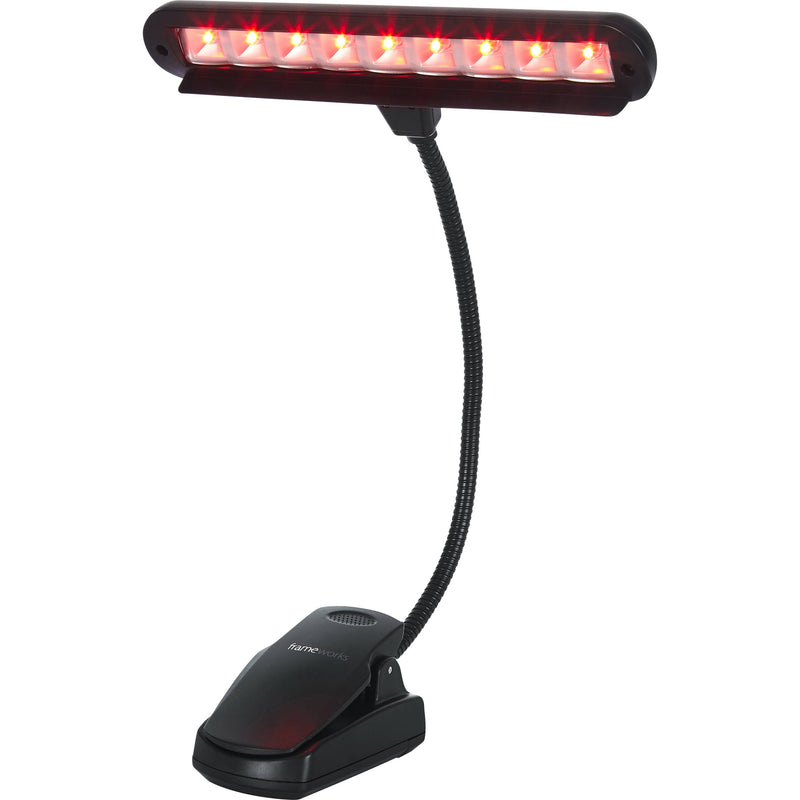 Gator Frameworks Clip-On Red LED Lamp