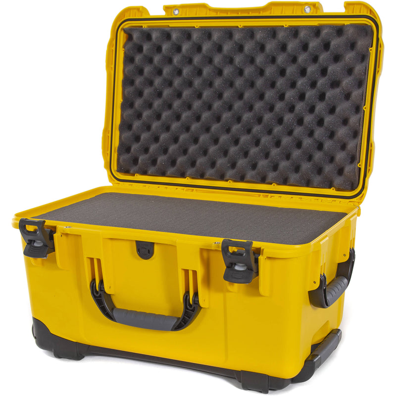 Nanuk 938 Wheeled Hard Case with Foam Insert (Yellow, 51.1L)